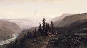 William Keith Mount Hood Oregon oil painting reproduction